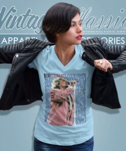 Rod Stewart Live Tour 1989 Shirt 5 Rod Stewart Live Tour 1989 V Neck TShirt