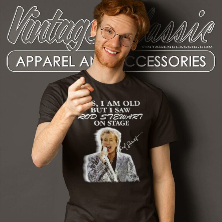 Rod Stewart On Stage T Shirt Rod Stewart On Stage T Shirt