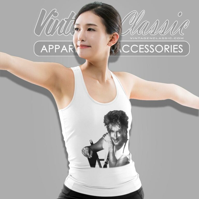 Rod Stewart Out Of Order Tour Tank Top Racerback Rod Stewart Out Of Order Tour Tank Top Racerback