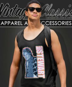 Rod Stewart Photo Tank Top Racerback