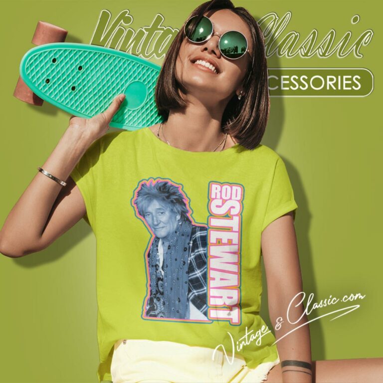 Rod Stewart Photo Women T Shirt Rod Stewart Photo Women T Shirt