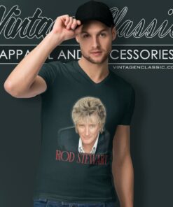 Rod Stewart Poster V Neck TShirt