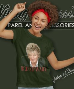 Rod Stewart Poster Women T Shirt