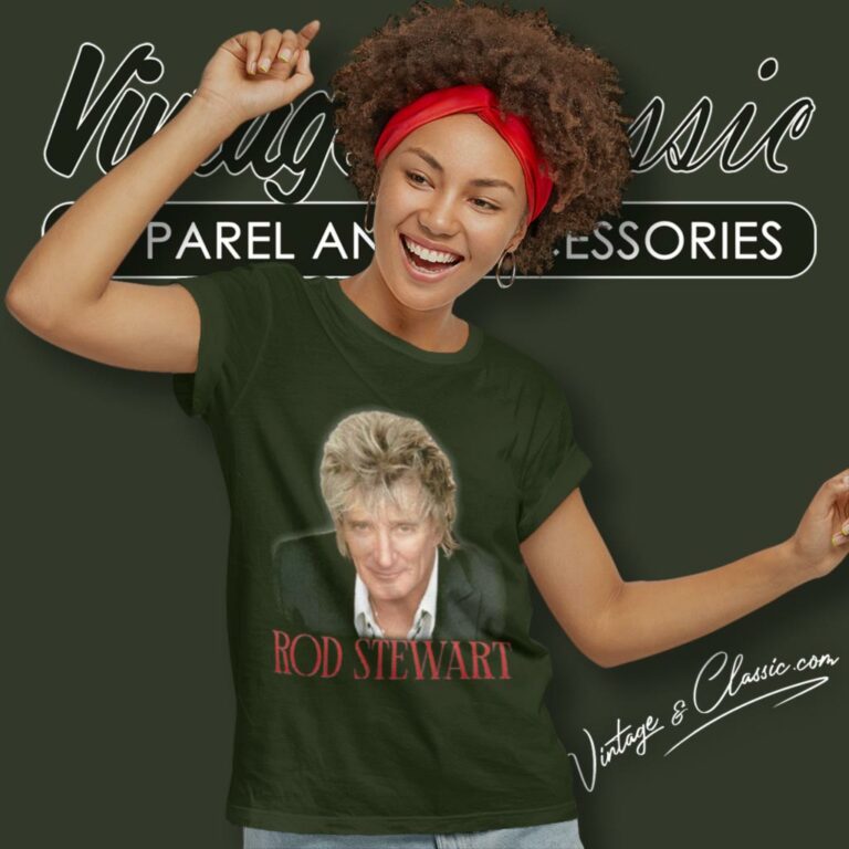 Rod Stewart Poster Women T Shirt Rod Stewart Poster Women T Shirt