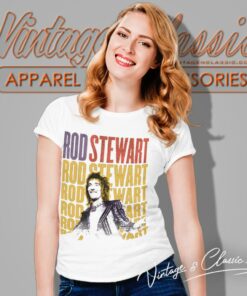 Rod Stewart Repeat Live In Concert Women T Shirt