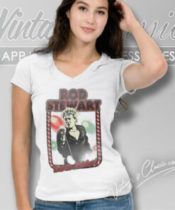 Rod Stewart Rock The Holidays V Neck TShirt