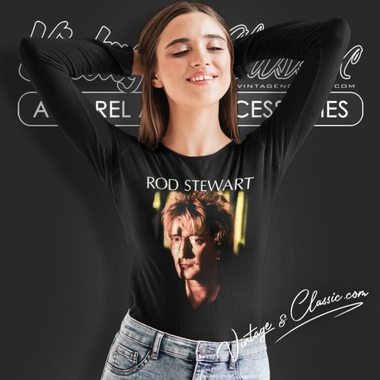 Rod Stewart Shirt A Night To Remember Long Sleeve Tee Rod Stewart Shirt A Night To Remember Long Sleeve Tee