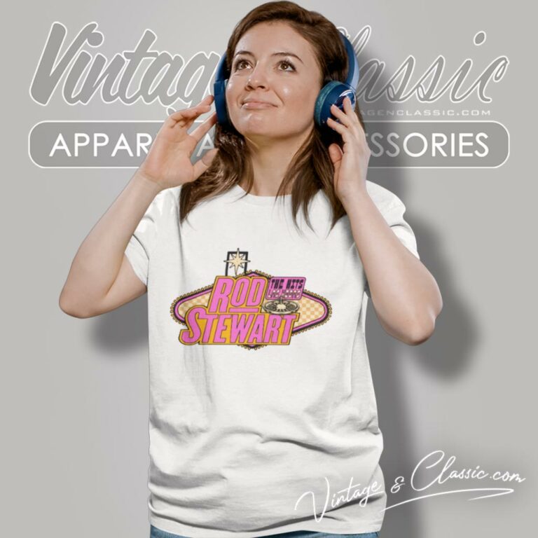 Rod Stewart Shirt The Hits Vegas Marquee Women T Shirt Rod Stewart Shirt The Hits Vegas Marquee Women T Shirt