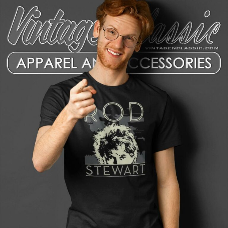 Rod Stewart Splatter Hair T Shirt Rod Stewart Splatter Hair T Shirt