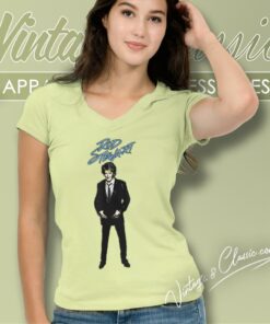 Rod Stewart Standing V Neck TShirt