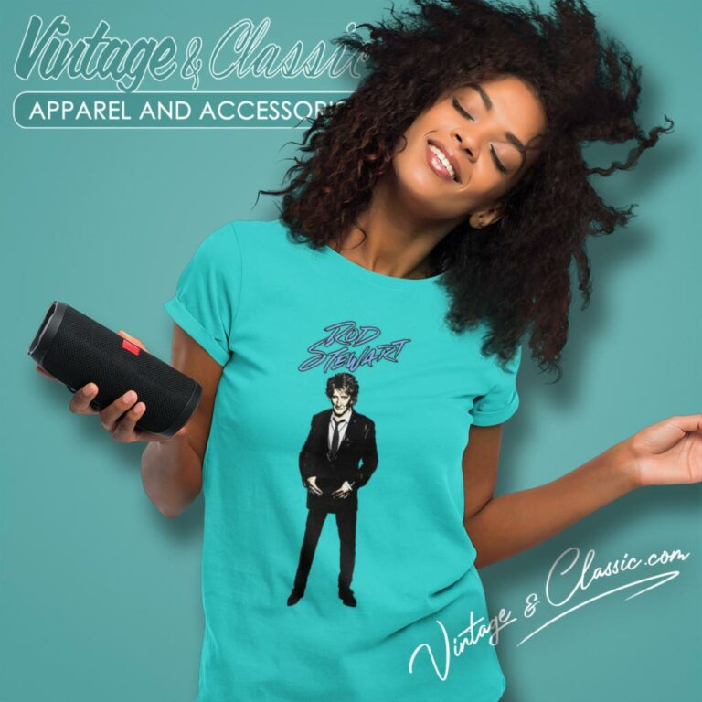 Rod Stewart Standing Women T Shirt Rod Stewart Standing Women T Shirt