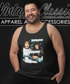 Rod Stewart Tour 2007 Tank Top Racerback