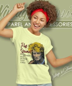 Rod Stewart Unplugged And Seated Tour Women T Shirt