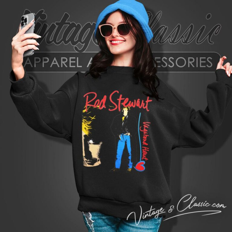 Rod Stewart Vagabond Heart Tour Sweatshirt Rod Stewart Vagabond Heart Tour Sweatshirt