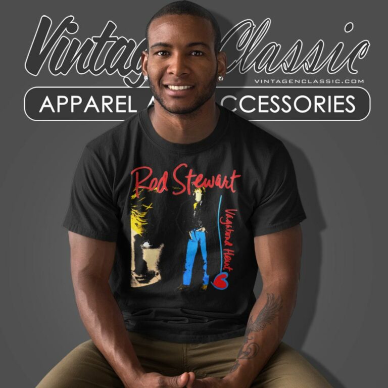 Rod Stewart Vagabond Heart Tour T Shirt Rod Stewart Vagabond Heart Tour T Shirt