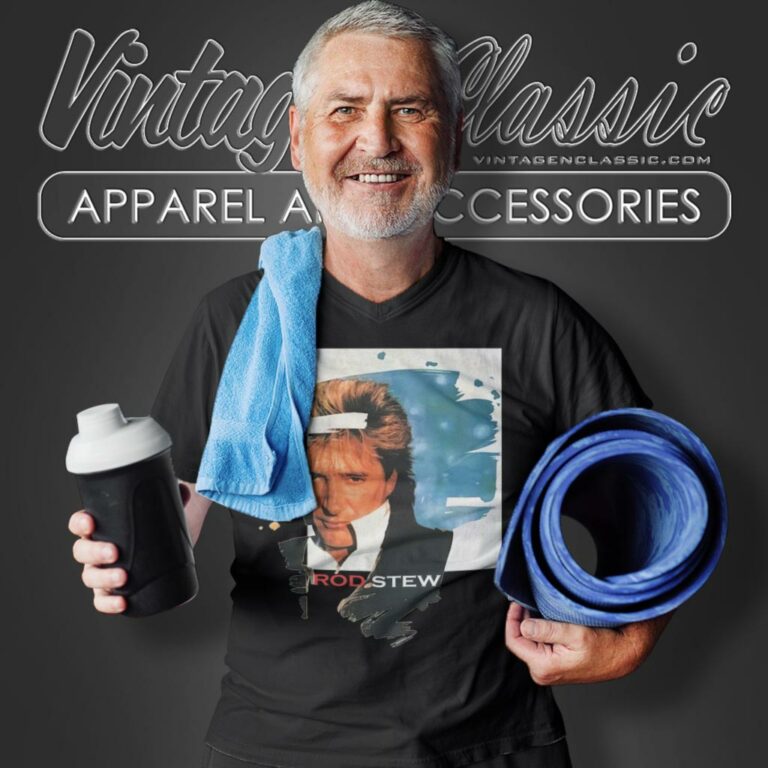 Rod Stewart Vagabond Heart V Neck TShirt Rod Stewart Vagabond Heart V Neck TShirt