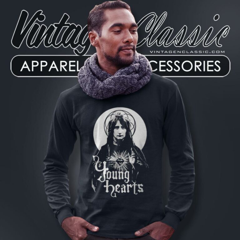Rod Stewart Young Heart Song Long Sleeve Tee Rod Stewart Young Heart Song Long Sleeve Tee