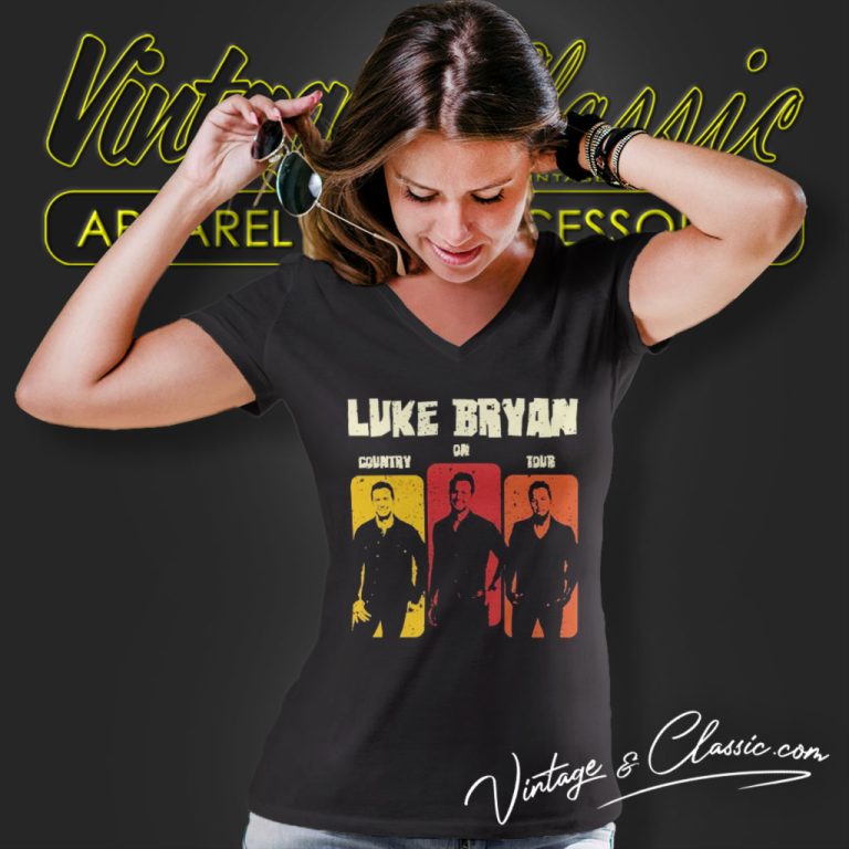 Rodeo Luke Bryan Shirt Country On Tour Merch Tour 2023 V Neck TShirt Rodeo Luke Bryan Shirt Country On Tour Merch Tour 2023 V Neck TShirt