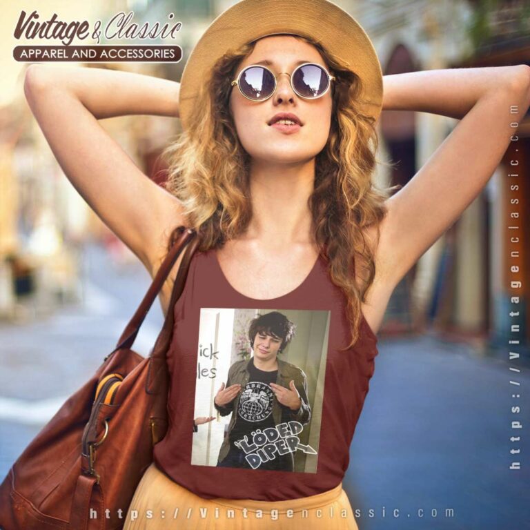 Rodrick Loded Diper Photo Tank Top Racerback Rodrick Loded Diper Photo Tank Top Racerback