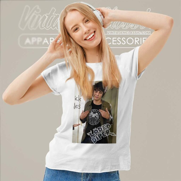 Rodrick Loded Diper Photo Women TShirt Rodrick Loded Diper Photo Women TShirt