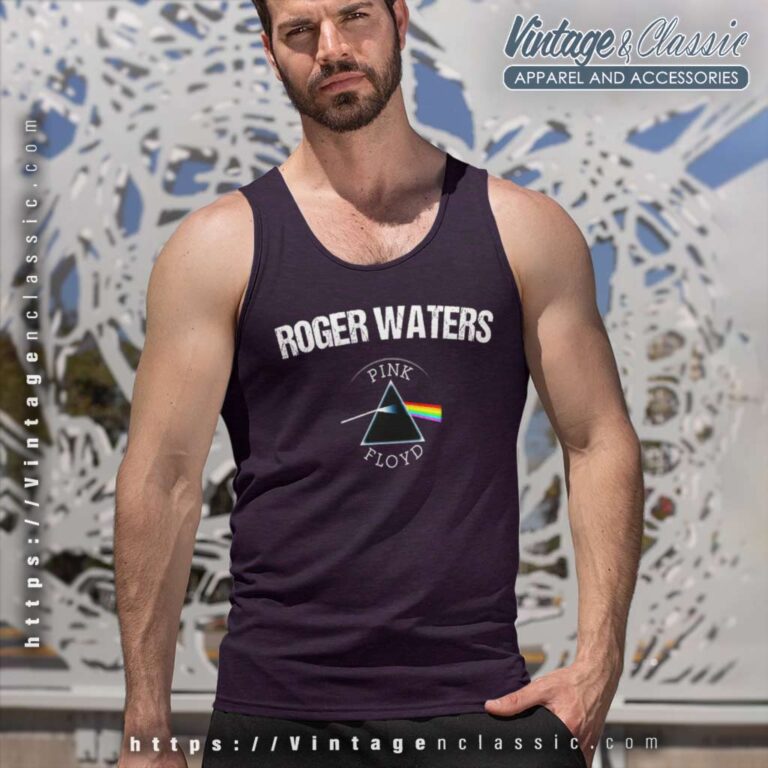 Roger Waters Pink Floyd Logo Tank Top Racerback Roger Waters Pink Floyd Logo Tank Top Racerback