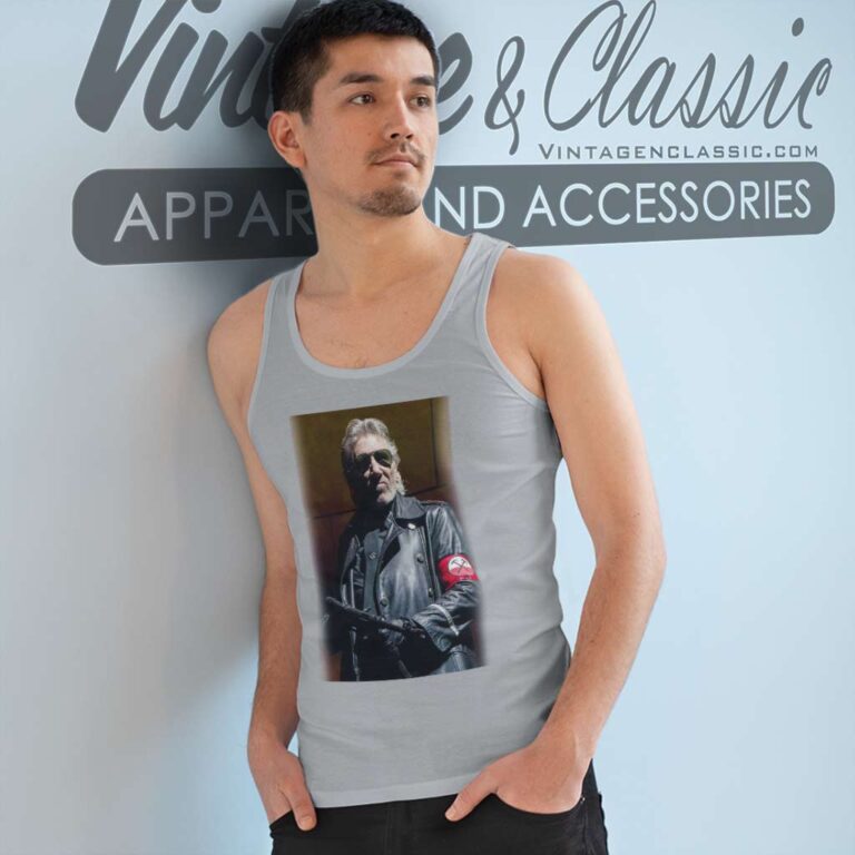 Roger Waters Wear Nazi Style Uniforms Tank Top Racerback Roger Waters Wear Nazi Style Uniforms Tank Top Racerback