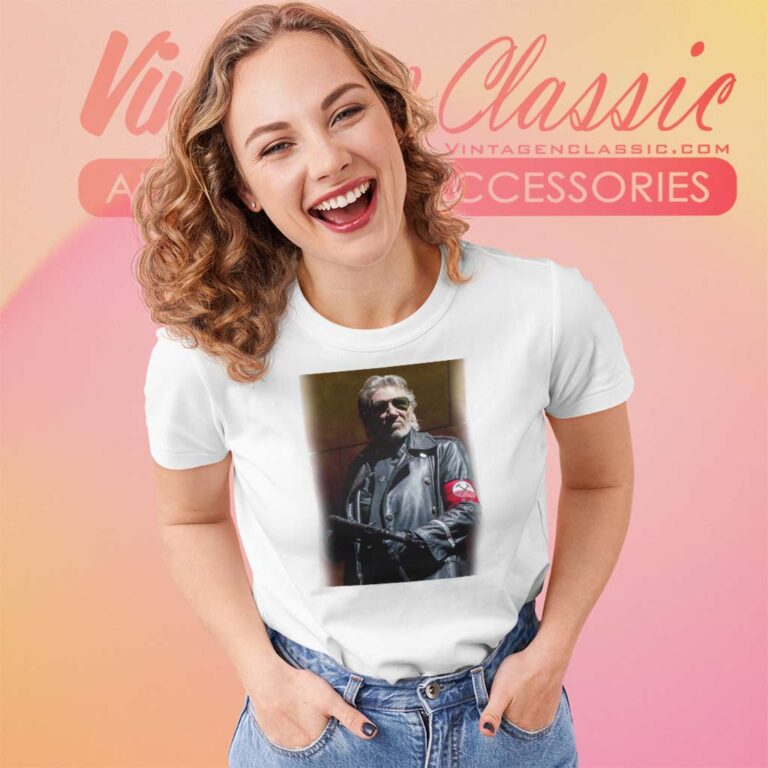 Roger Waters Wear Nazi Style Uniforms Women TShirt Roger Waters Wear Nazi Style Uniforms Women TShirt