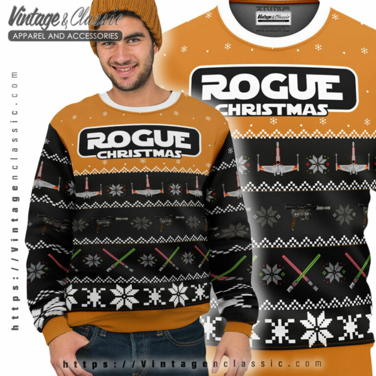 Rogue Christmas Star Wars Ugly Christmas Sweater Ugly Sweater Rogue Christmas Star Wars Ugly Christmas Sweater Ugly Sweater