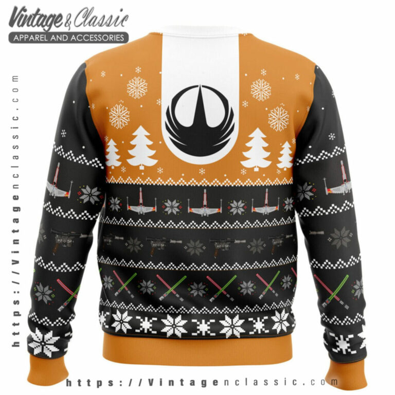 Rogue Christmas Star Wars Ugly Christmas Sweater back Ugly Christmas Sweater Rogue Christmas Star Wars Ugly Christmas Sweater back Ugly Christmas Sweater