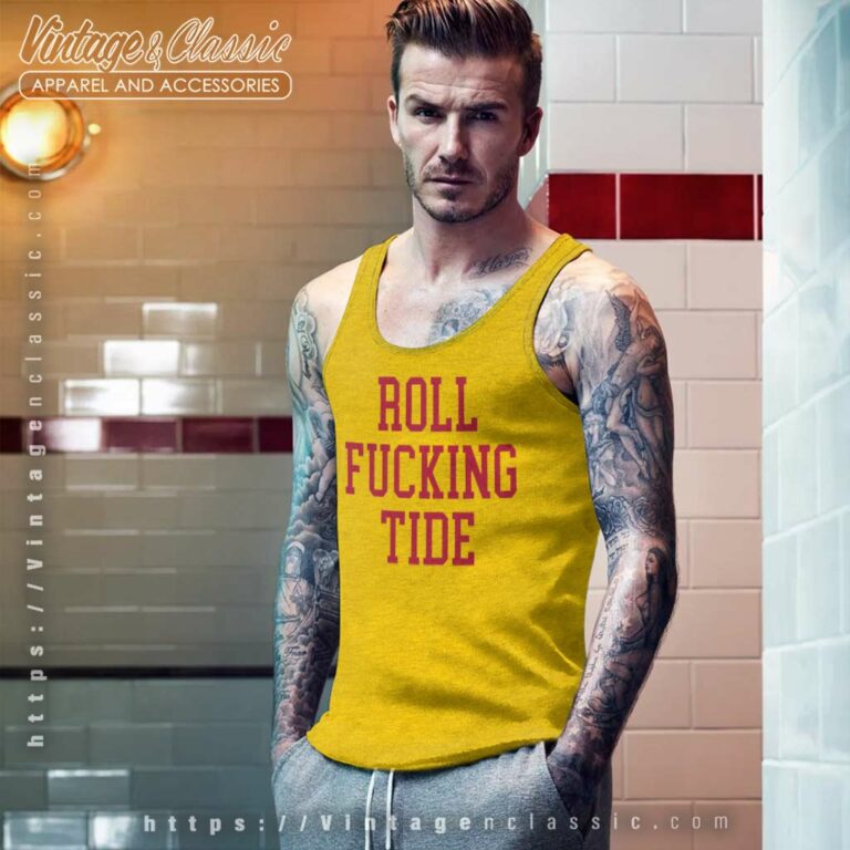 Roll Fucking Tide Tank Top Racerback Roll Fucking Tide Tank Top Racerback