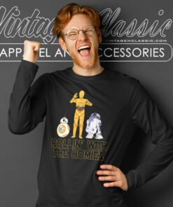 Rollin With The Homies Star Wars Long Sleeve Tee