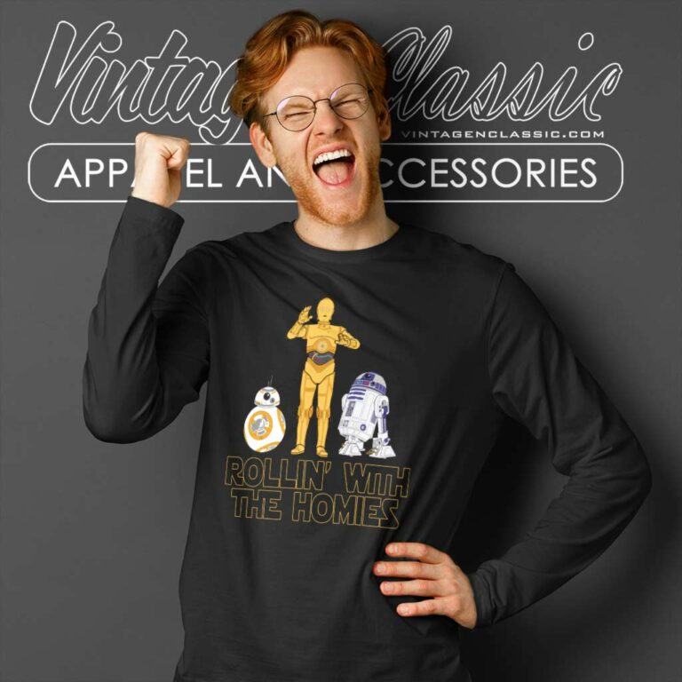 Rollin With The Homies Star Wars Long Sleeve Tee Rollin With The Homies Star Wars Long Sleeve Tee