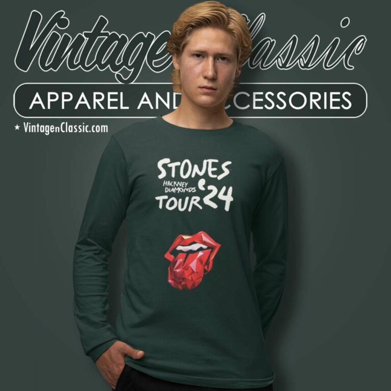 Rolling Stones Tour 2024 Shirt Official Long Sleeve Tee Rolling Stones Tour 2024 Shirt Official Long Sleeve Tee