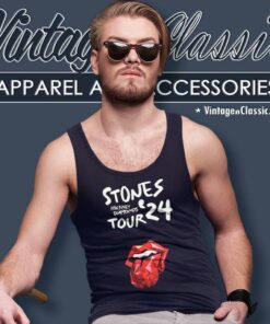 Rolling Stones Tour 2024 Shirt Official Tank Top Racerback