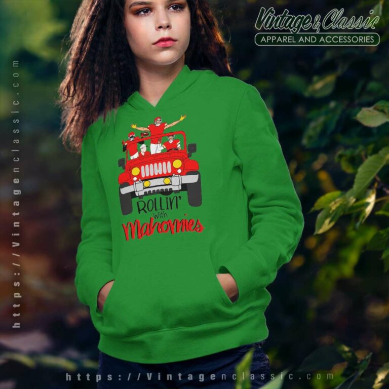 Rolling With Mahomies Chiefs Jeep Hoodie Rolling With Mahomies Chiefs Jeep Hoodie