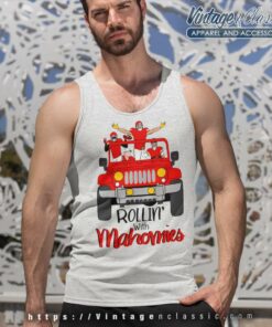 Rolling With Mahomies Chiefs Jeep Tank Top Racerback