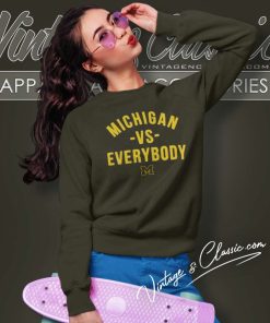 Roman Wilson Michigan Vs Everybody Sweatshirt