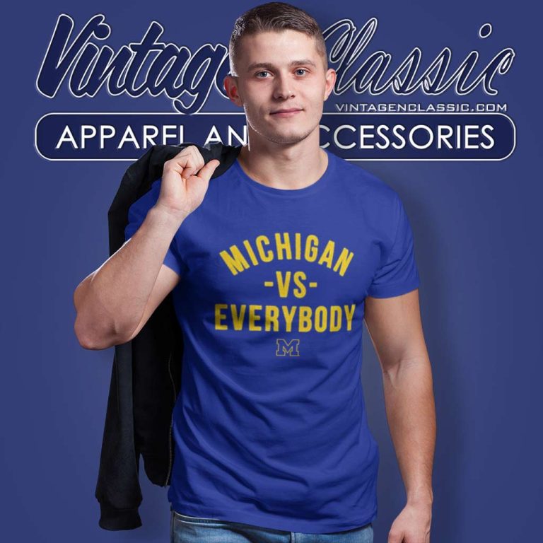 Roman Wilson Michigan Vs Everybody T Shirt Roman Wilson Michigan Vs Everybody T Shirt