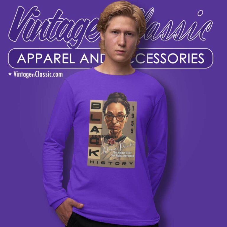 Rosa Parks 1955 Black History Long Sleeve Tee Rosa Parks 1955 Black History Long Sleeve Tee