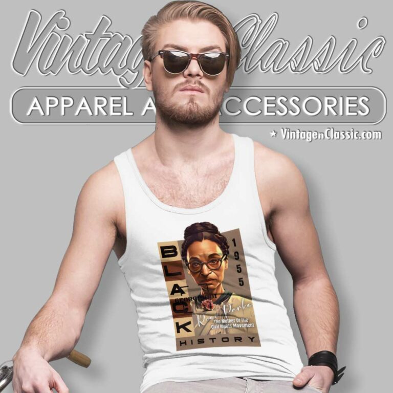 Rosa Parks 1955 Black History Tank Top Racerback Rosa Parks 1955 Black History Tank Top Racerback