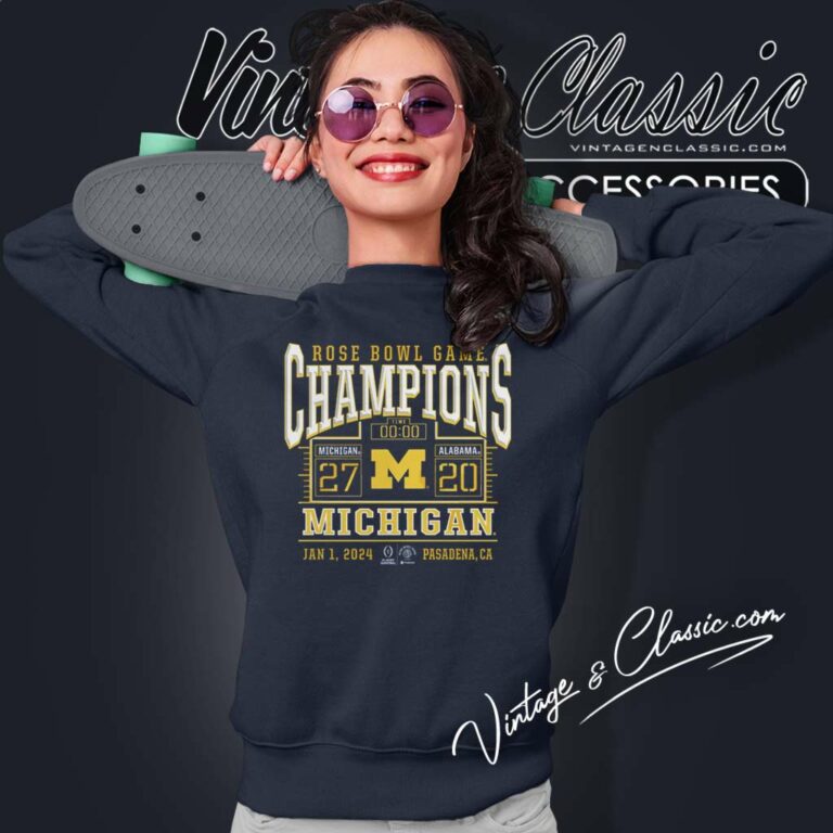 Rose Bowl Champions Score Football Playoff Vs Alabama Sweatshirt Rose Bowl Champions Score Football Playoff Vs Alabama Sweatshirt