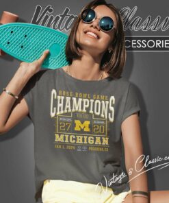 Rose Bowl Champions Score Football Playoff Vs Alabama Women TShirt