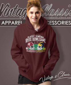 Rose Bowl Game Michigan Vs Alabama College Football Playoff Matchup Hoodie