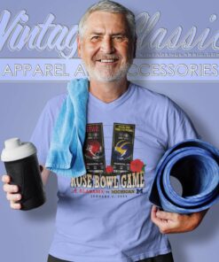 Rose Bowl Game Shirt Michigan Vs Alabama College Football V Neck TShirt