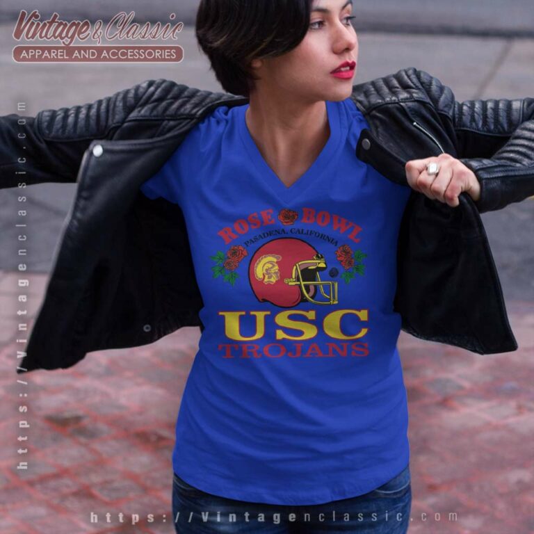 Rose Bowl Shirt Usc Football V Neck TShirt Rose Bowl Shirt Usc Football V Neck TShirt