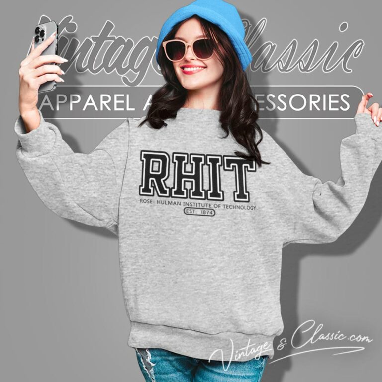 Rose Hulman Institute Of Technology Rhit Sweatshirt Rose Hulman Institute Of Technology Rhit Sweatshirt