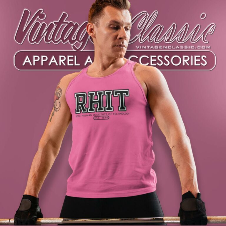 Rose Hulman Institute Of Technology Rhit Tank Top Racerback Rose Hulman Institute Of Technology Rhit Tank Top Racerback