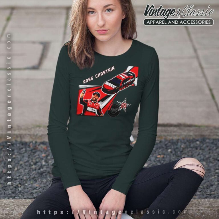 Ross Chastain Nascar Driver Long Sleeve Tee Ross Chastain Nascar Driver Long Sleeve Tee