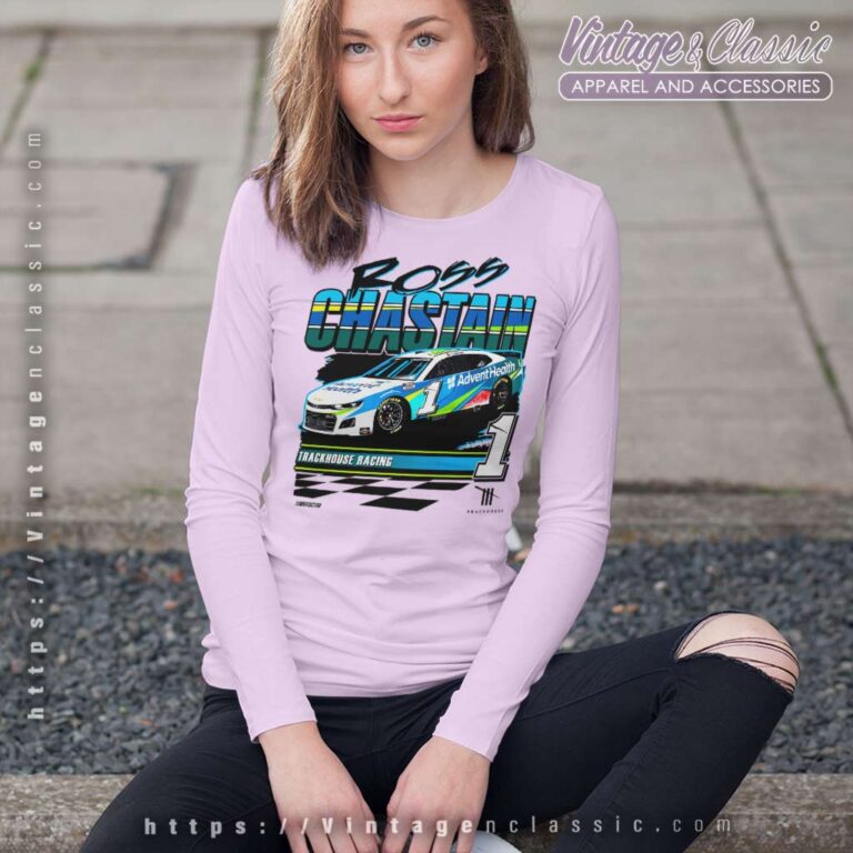 Ross Chastain Trackhouse Racing Long Sleeve Tee Ross Chastain Trackhouse Racing Long Sleeve Tee