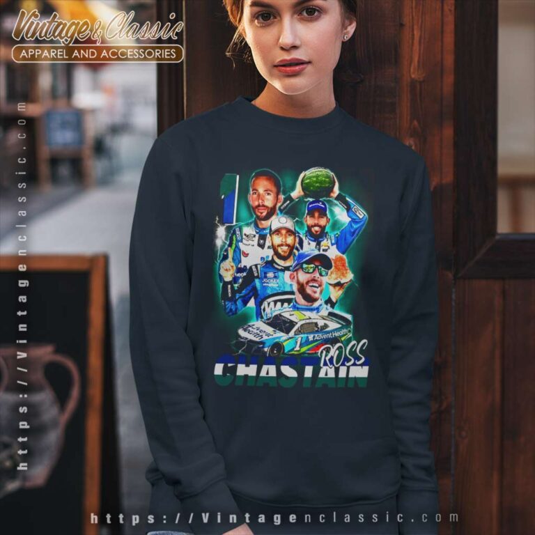 Ross Chastain Vintage Melon Racing Sweatshirt Ross Chastain Vintage Melon Racing Sweatshirt